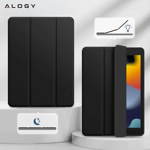 Etui do Apple iPad 10.2" 9/8/7 Gen (2021/2020/2019), Ochronne Smart Case z Klapką i Podstawką, Odporne TPU, Wzmocnione Narożniki