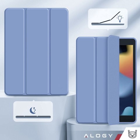 Etui do Apple iPad 10.2" 9/8/7 Gen (2021/2020/2019), Ochronne Smart Case z Klapką i Podstawką, Odporne TPU, Wzmocnione Narożniki