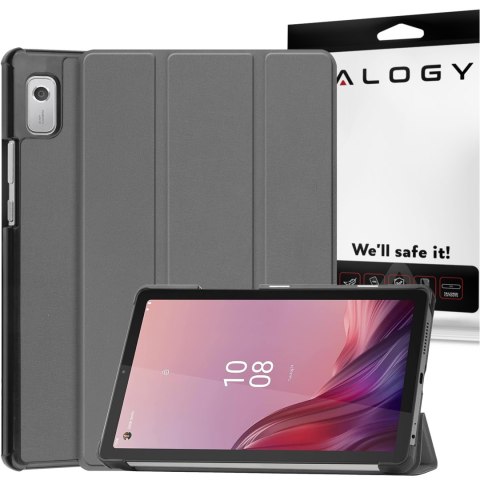 Etui na tablet Lenovo Tab M9 2023 9" TB310XU TB310FU obudowa Case Alogy Book Cover Szare