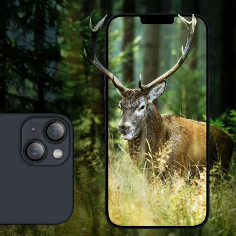 Osłona aparatu obiektywów Hofi Alucam Pro+ do Apple iPhone 15 / 15 Plus Czarny