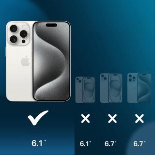 Szkło Hartowane do Apple iPhone 15 Pro Hofi Glass PRO+ Black