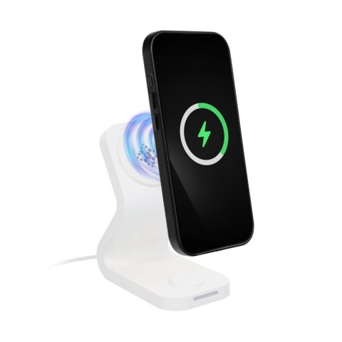 Etui Leather Mag Cover kompatybilne z MagSafe do Apple iPhone 15 Pro Max czarny