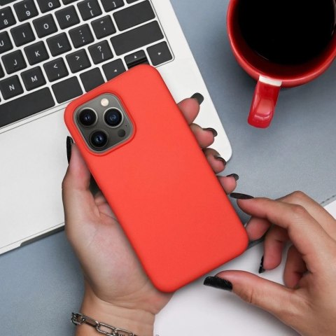 Etui futerał SILICONE do Apple iPhone 15 Plus brzoskwiniowy