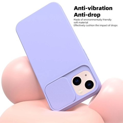 Etui futerał SLIDE do Apple iPhone 15 Pro Max lawendowy