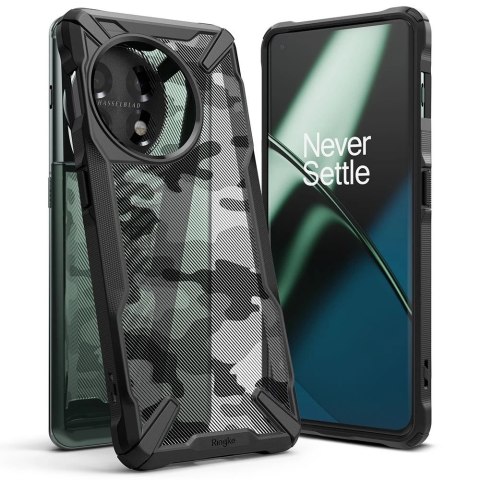 Etui ochronne Ringke Fusion X do OnePlus 11 5G Camo black
