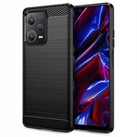 Etui ochronne TPU Carbon do Xiaomi Redmi Note 12 5G / Poco X5 5G Black