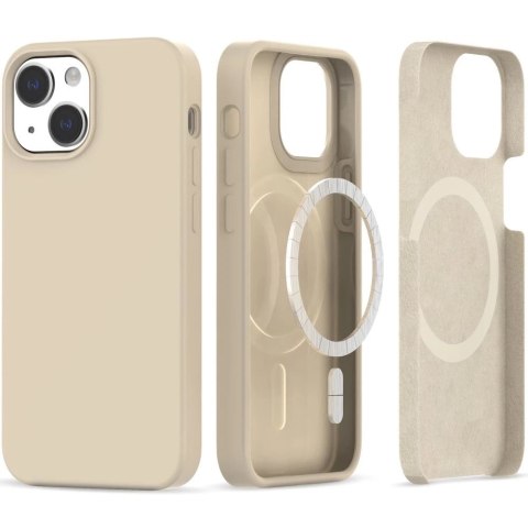 Etui ochronne silikonowe do MagSafe do Apple iPhone 13/ iPhone 14 Beige