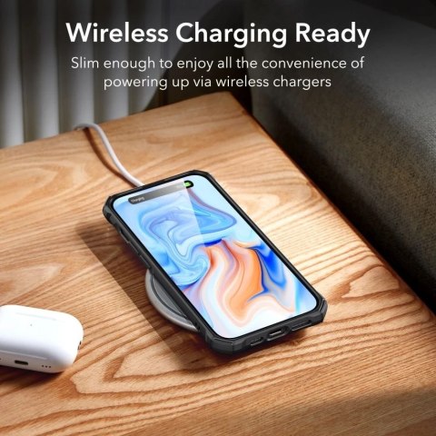 Etui ESR Air Armor do Apple iPhone 15 Frosted Black