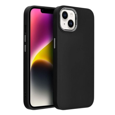 Etui obudowa ochronna Futerał FRAME do iPhone 15 Plus czarny