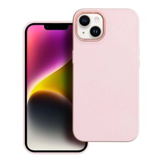 Etui obudowa ochronna Futerał FRAME do iPhone 15 Plus pudrowy róż