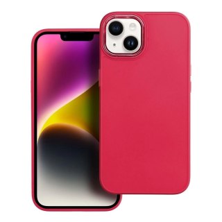Etui obudowa ochronna Futerał FRAME do iPhone 15 magenta