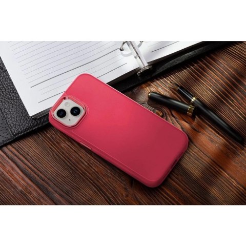 Etui obudowa ochronna Futerał FRAME do iPhone 15 magenta