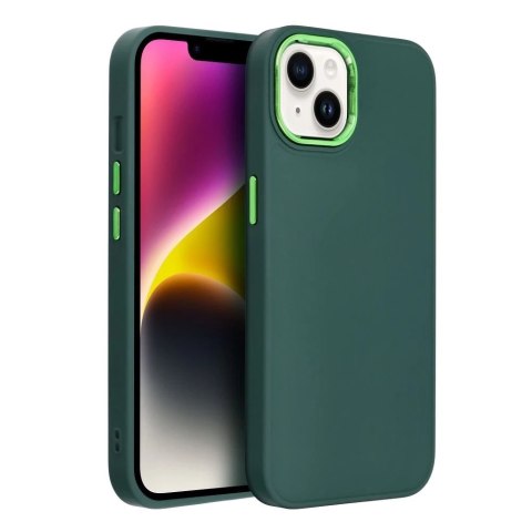Etui ochronne obudowa Futerał FRAME do iPhone 15 Zielony