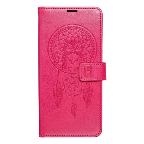 Etui z klapką zamykane Kabura MEZZO Book do iPhone 15 Pro Max łapacz snów magenta