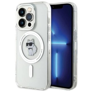 Etui Karl Lagerfeld KLHMP15LHFCCNOT do iPhone 15 Pro 6.1" transparent hardcase IML Choupette MagSafe