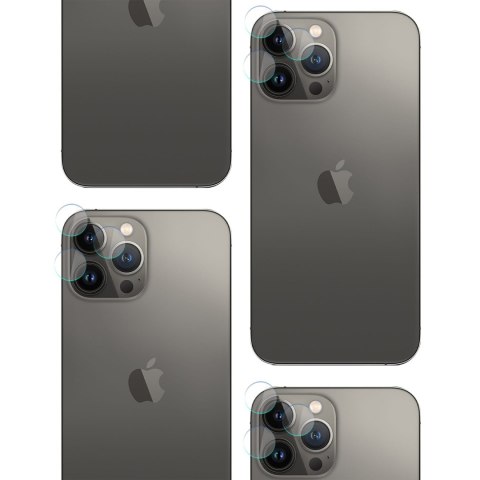 Etui +szkło ekran +obiektyw do iPhone 15 Pro Max Zestaw 3mk Comfort Set 4in1 case lens hartowane
