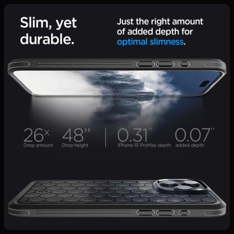 Etui Spigen Cryo Armor do iPhone 15 Pro Max cryo red