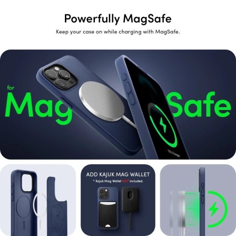 Etui Spigen Cyrill Kajuk Mag do MagSafe do iPhone 15 Pro navy