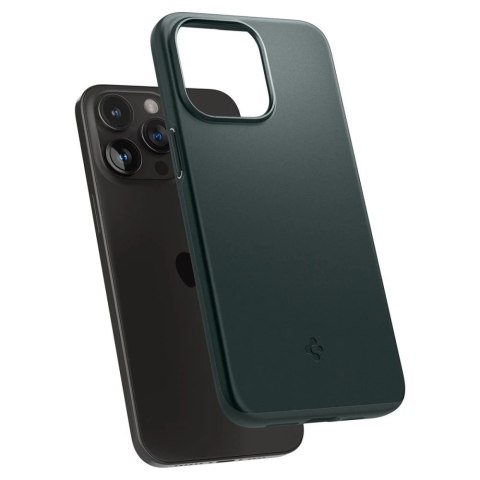 Etui Spigen Thin Fit do iPhone 15 Pro Max abyss green