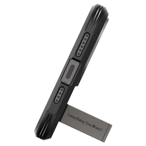 Etui Spigen Tough Armor Mag do MagSafe do iPhone 15 Pro Max Gunmetal