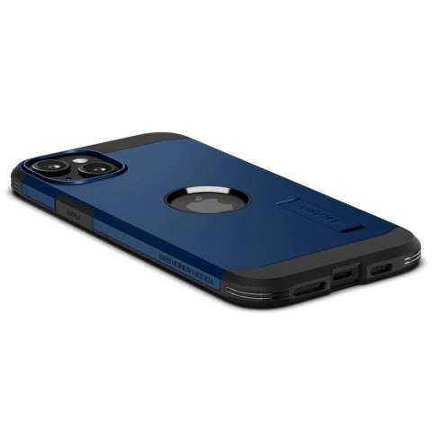 Etui Spigen Tough Armor Mag do MagSafe do iPhone 15 navy blue