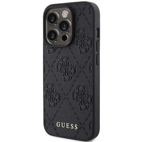 Oryginalne Etui GUESS Hardcase GUHCP15XP4EPMK do iPhone 15 PRO MAX (Quilted 4G Classic / czarny)