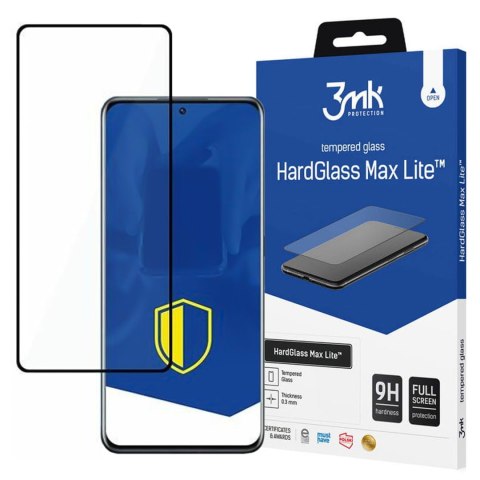 Szkło hartowane do Xiaomi 12/12X 3mk HardGlass Max Lite 9H na cały ekran pełne