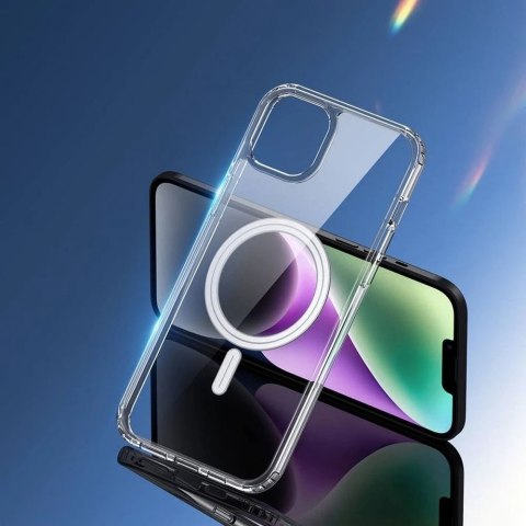 DUX DUCIS Clin Mag - przezroczyste etui kompatybilne z MagSafe do iPhone 15 Pro