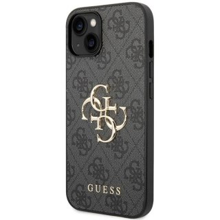Etui Guess GUHCP15M4GMGGR do iPhone 15 Plus 6.7" hardcase 4G Big Metal Logo szary/grey