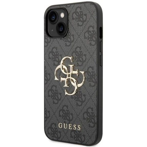 Etui Guess GUHCP15M4GMGGR do iPhone 15 Plus 6.7" hardcase 4G Big Metal Logo szary/grey