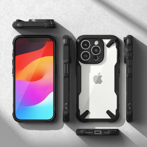 Etui Ringke Fusion X Magnetic do MagSafe do iPhone 15 Pro Max matte black