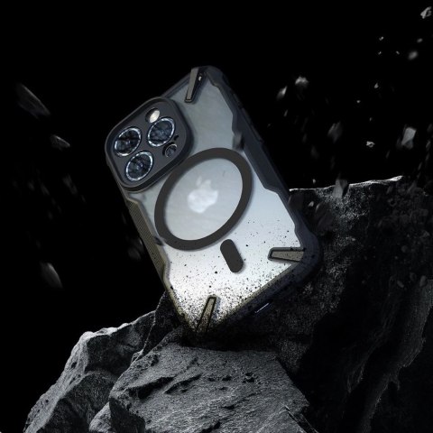 Etui Ringke Fusion X Magnetic do MagSafe do iPhone 15 Pro matte black