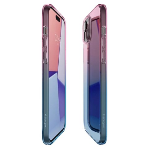 Etui Spigen Liquid Crystal do iPhone 15 gradation pink