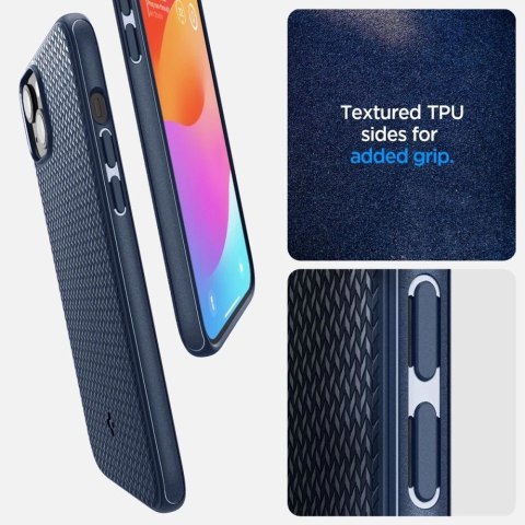 Etui Spigen Mag Armor do MagSafe do iPhone 15 navy blue