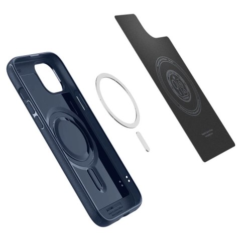Etui Spigen Mag Armor do MagSafe do iPhone 15 navy blue