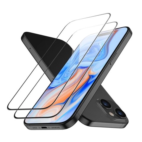 Szkło hartowane ESR Tempered Glass 2-Pack do Apple iPhone 15 Plus Black
