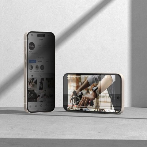 Szkło hartowane Ringke TG do iPhone 15 Privacy