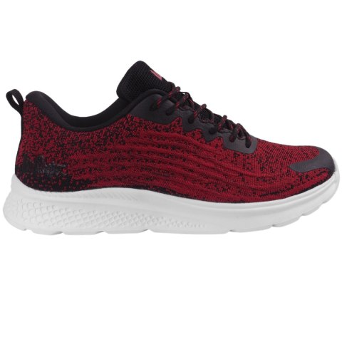 Buty męskie Lee Cooper czerwono-czarne LCW-22-32-1228M