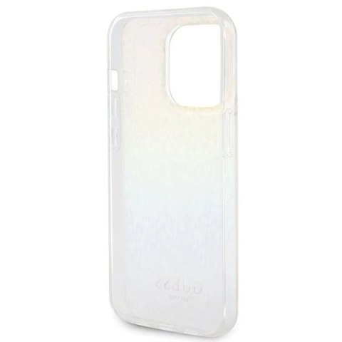 Etui Guess GUHCP15LHDECMI do iPhone 15 Pro 6.1" wielokolorowy hardcase IML Faceted Mirror Disco Iridescent