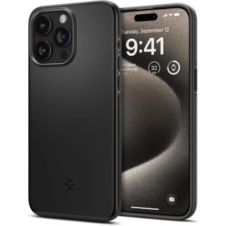 Etui Spigen Thin Fit do Apple iPhone 15 Pro Max Black