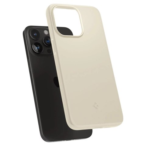 Etui Spigen Thin Fit do Apple iPhone 15 Pro Mute Beige