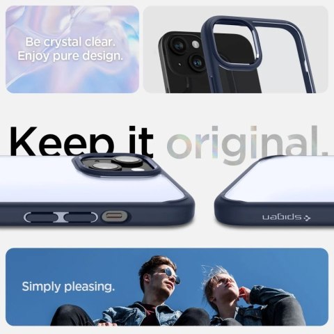 Etui Spigen Ultra Hybrid do Apple iPhone 15 Navy Blue