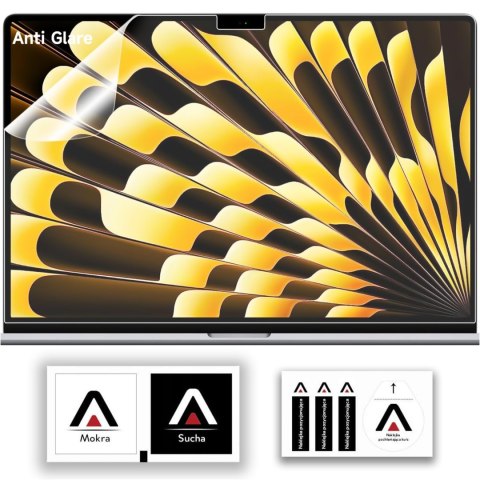 Folia ochronna Matowa na ekran do MacBook Air 15 2023 M2 A2941 15.3" Alogy Screen Protect Film