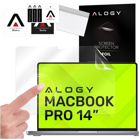 Folia ochronna Matowa na ekran do MacBook Pro 14 (2023-2021) Alogy Screen Protect Film