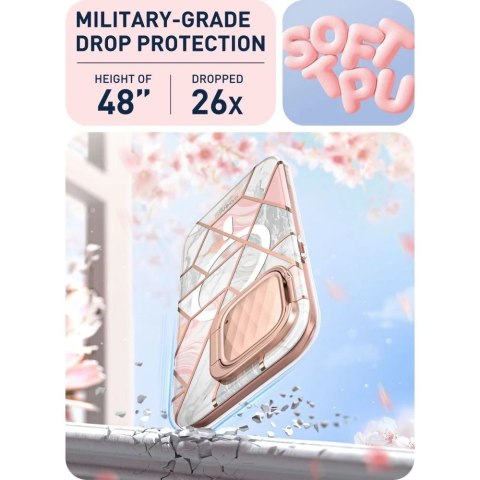 Etui Supcase Cosmo Mag MagSafe do Apple iPhone 15 Pro Max Marble