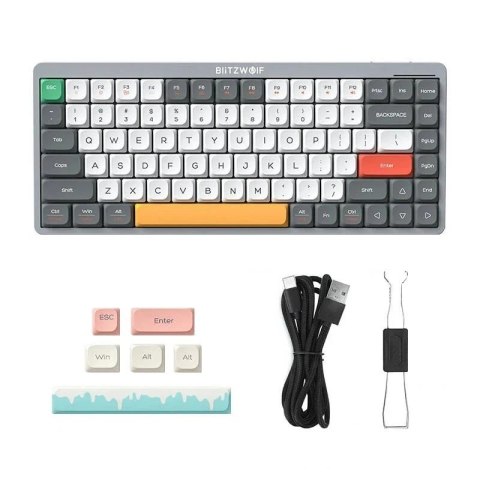 Klawiatura mechaniczna Blitzwolf BW-Mini75 red sw