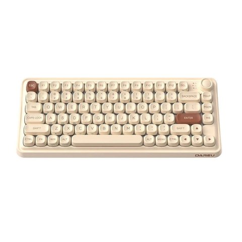 Klawiatura mechaniczna Dareu Z82 Bluetooth + 2.4G (brązowa)