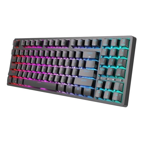 Klawiatura mechaniczna Royal Kludge RK92 RGB, Brown switch (czarna)