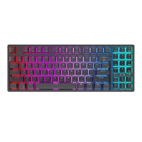 Klawiatura mechaniczna Royal Kludge RK92 RGB, Brown switch (czarna)