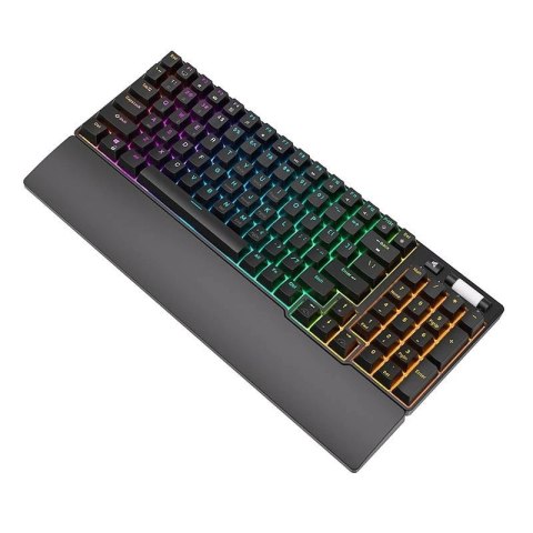 Klawiatura mechaniczna Royal Kludge RK96 RGB, Red switch (czarna)